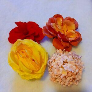 Vintage inspired Pinup Rockabilly Hair Flower Bundle (010)